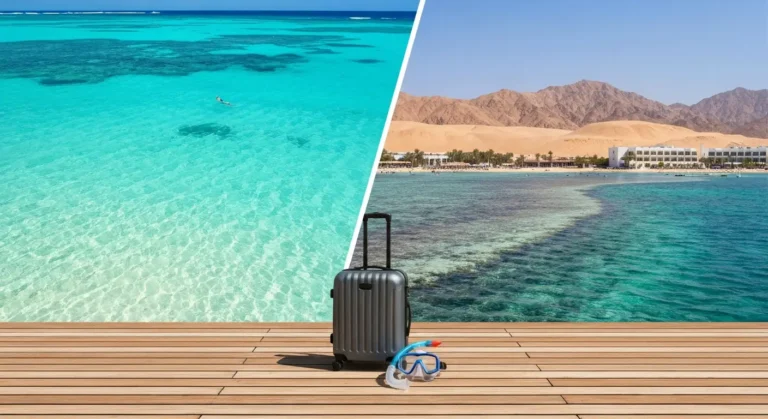 Porównanie plaży Punta Cana i wybrzeża Morza Czerwonego zimą